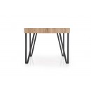 Стол обеденный HALMAR YOHANN дуб сан ремо/черный 170/90